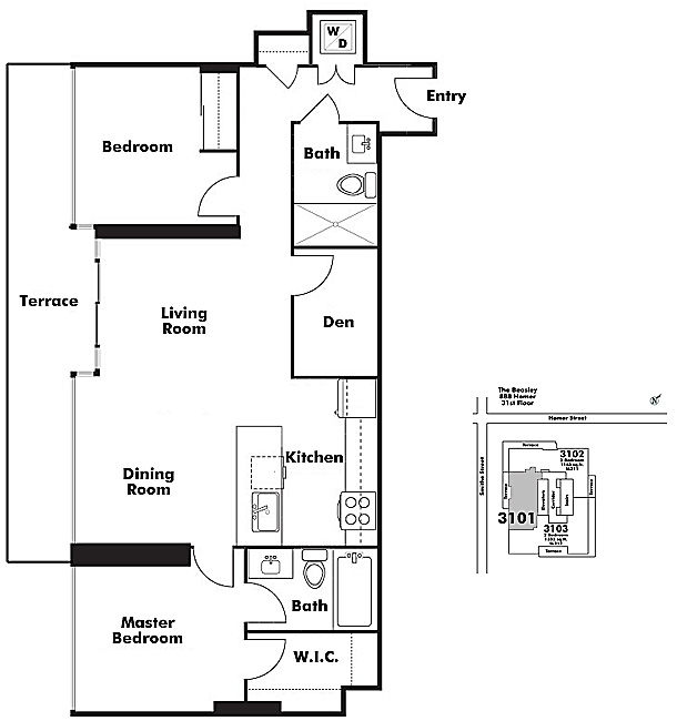 Floor plan 3101