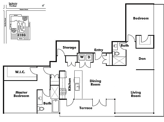 Floor plan 3103