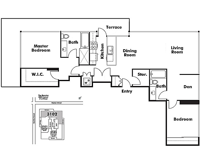 Floor plan 3102