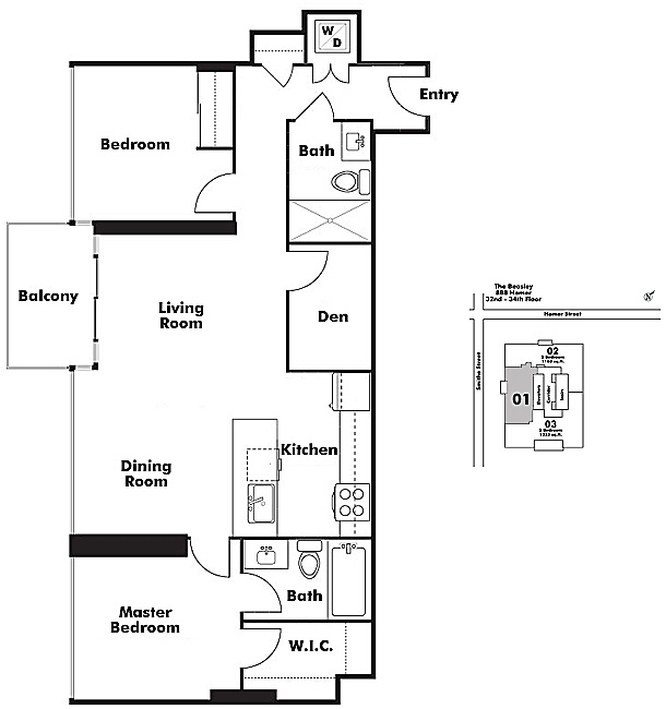 Floor plan 3401