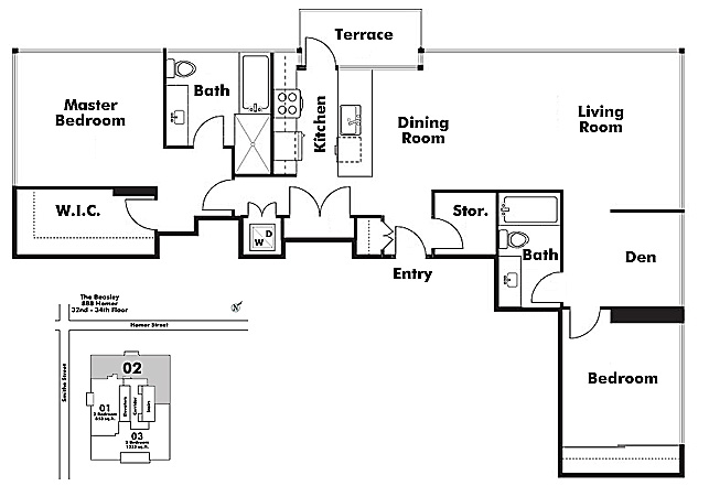 Floor plan 3402