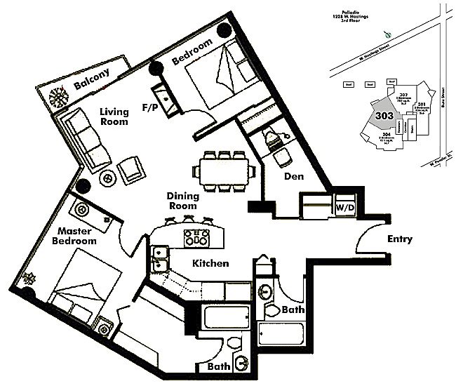 Floor plan 303