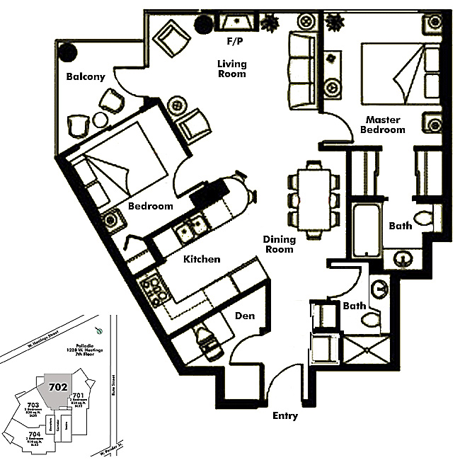 Floor plan 702