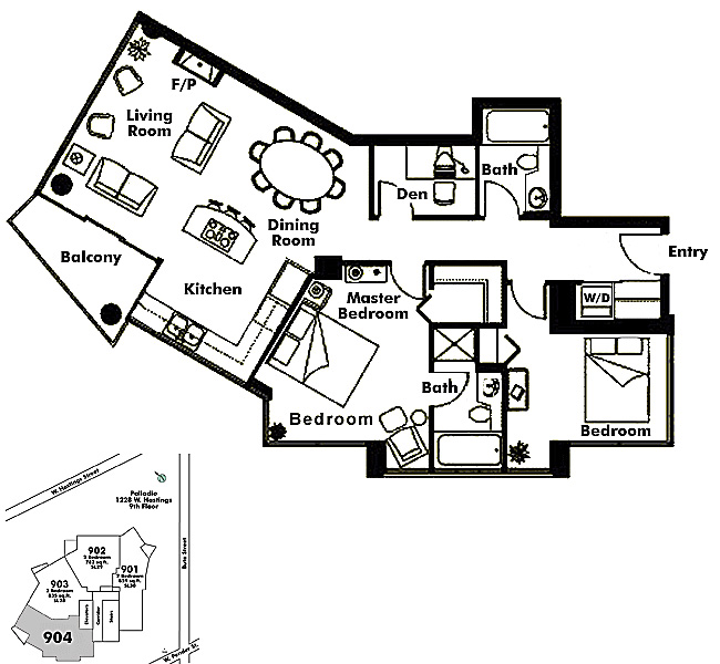 Floor plan 904