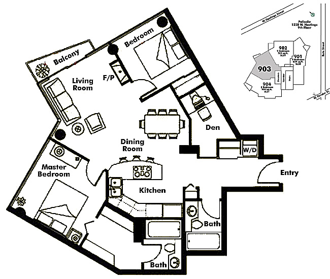 Floor plan 903