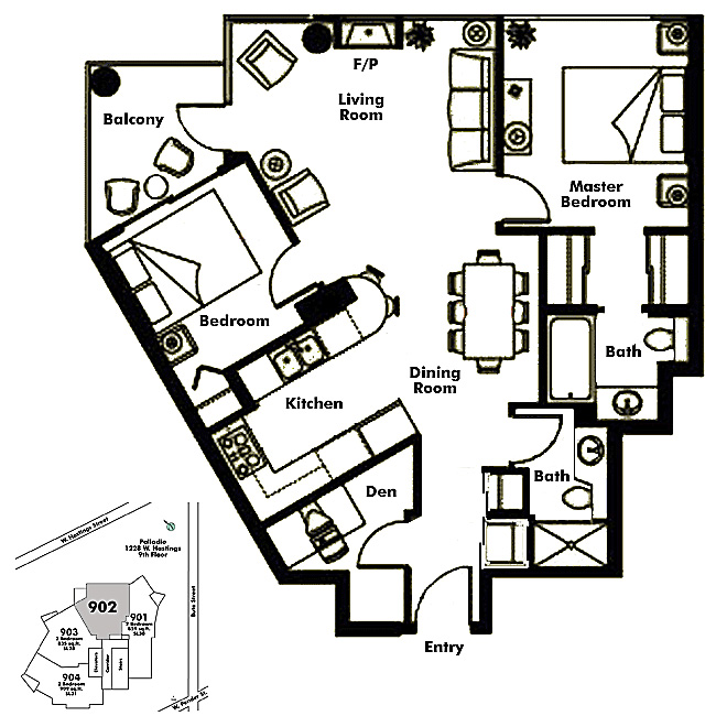 Floor plan 902