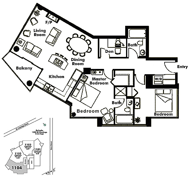 Floor plan 1104