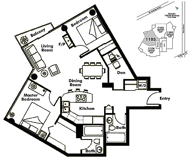 Floor plan 1103