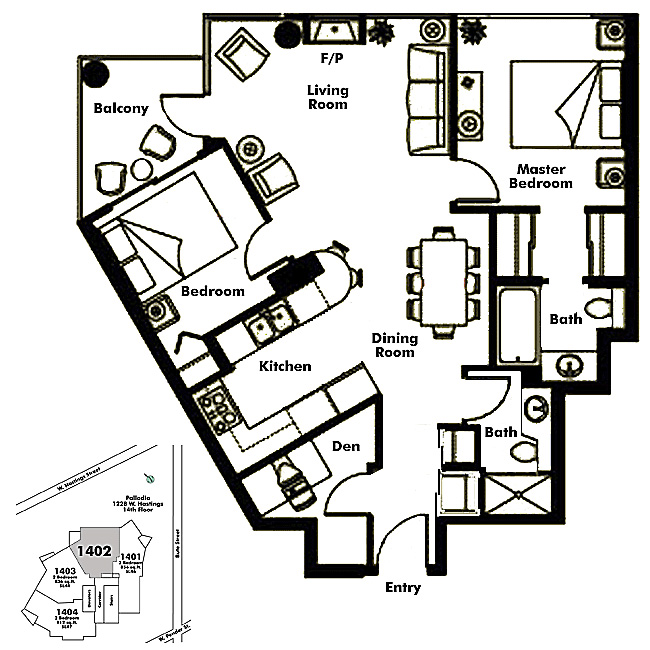 Floor plan 1402