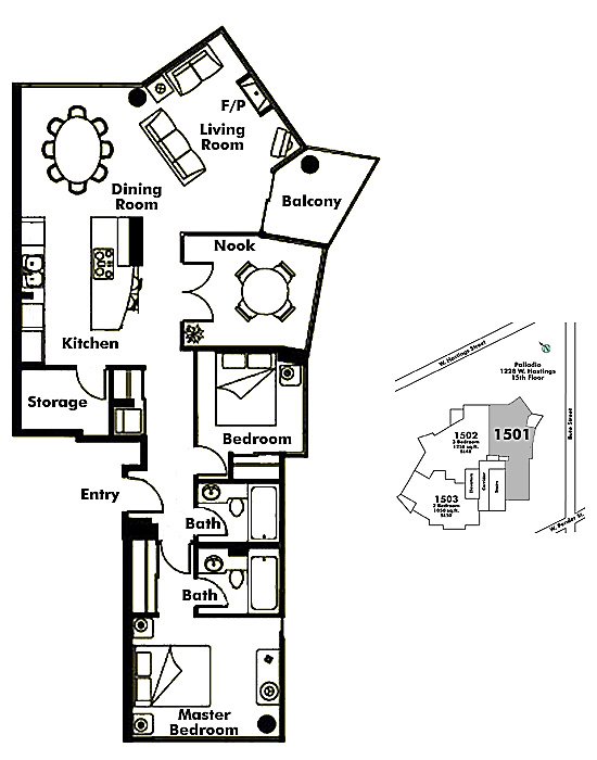 Floor plan 1501