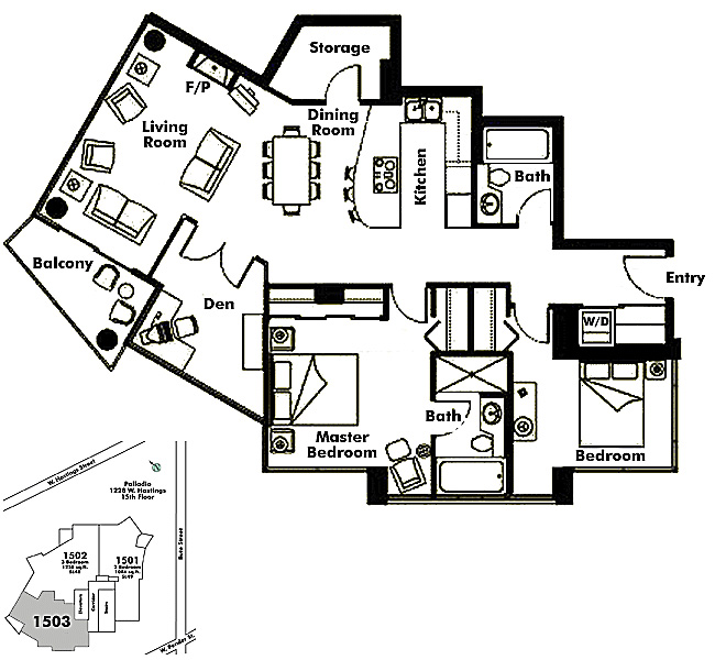 Floor plan 1503