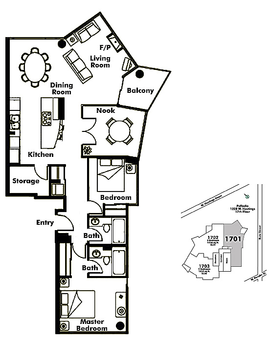 Floor plan 1701