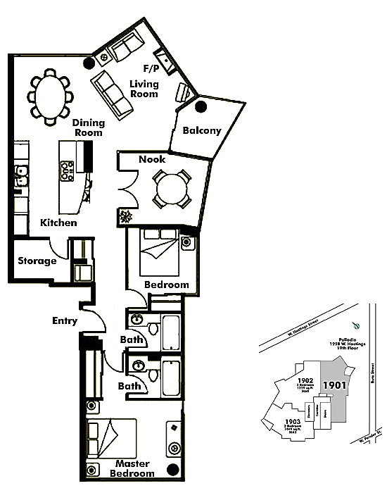 Floor plan 1901