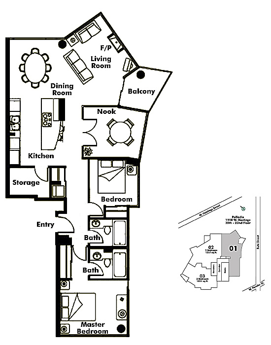Floor plan 2101