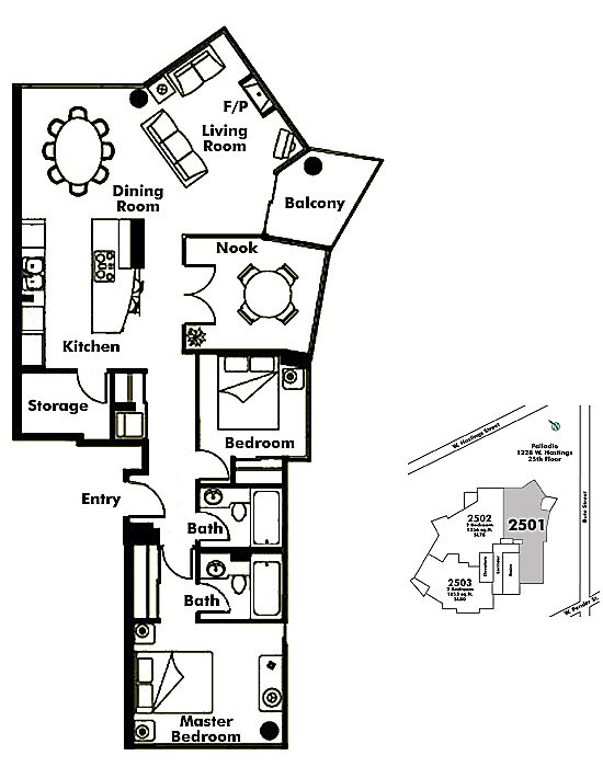 Floor plan 2501