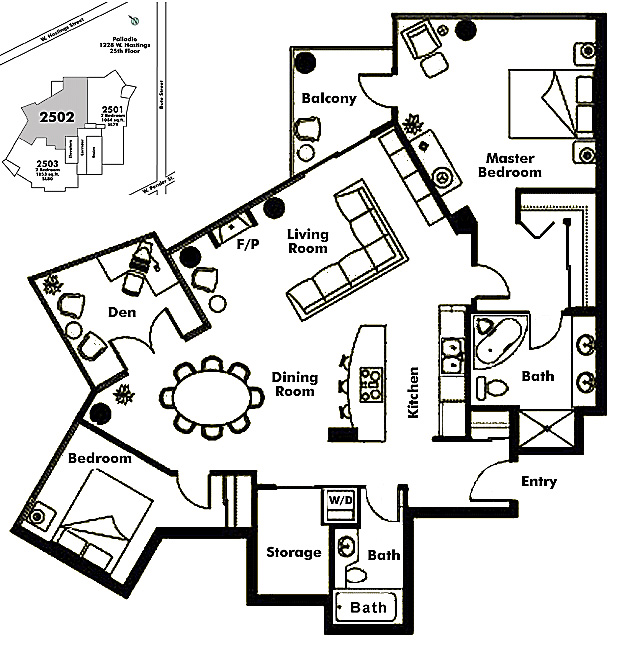 Floor plan 2502