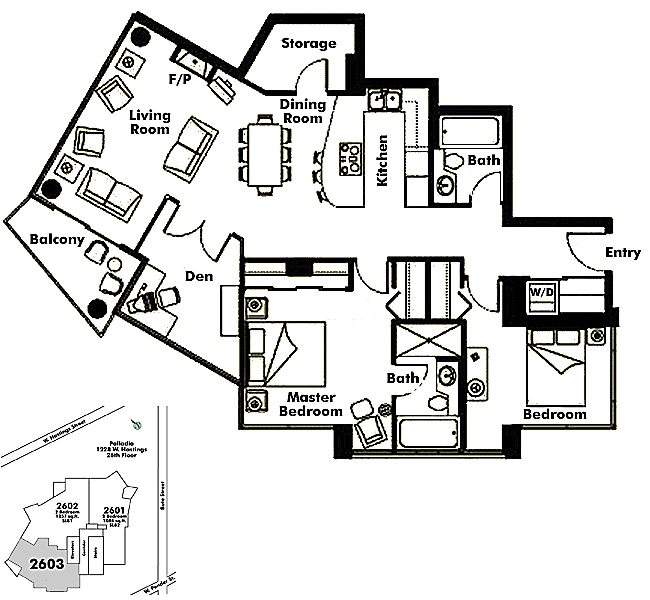 Floor plan 2603