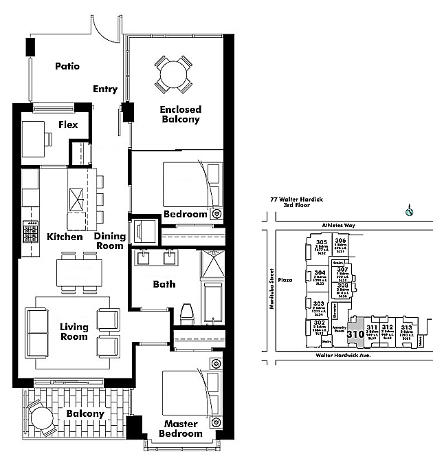 Floor plan 310