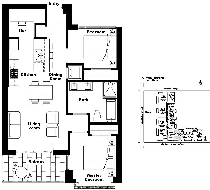 Floor plan 410