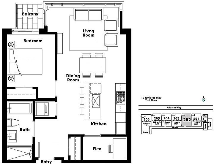 Floor plan 202