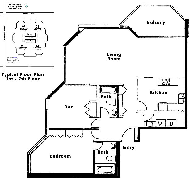 Floor plan 601