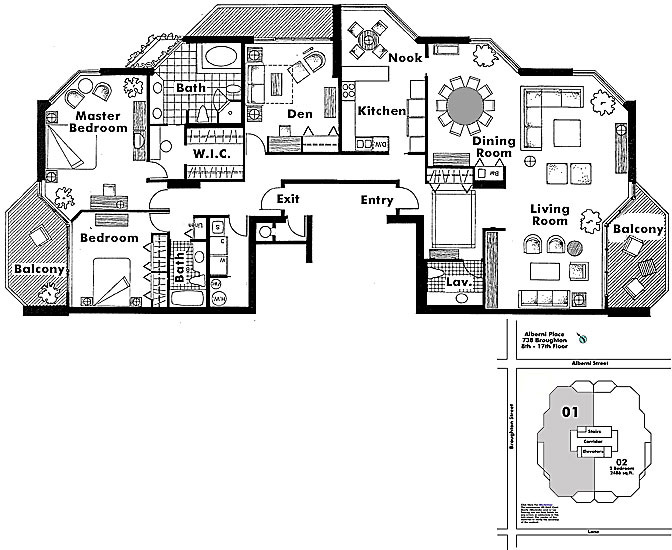 Floor plan 801