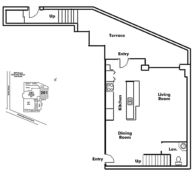Floor plan 201