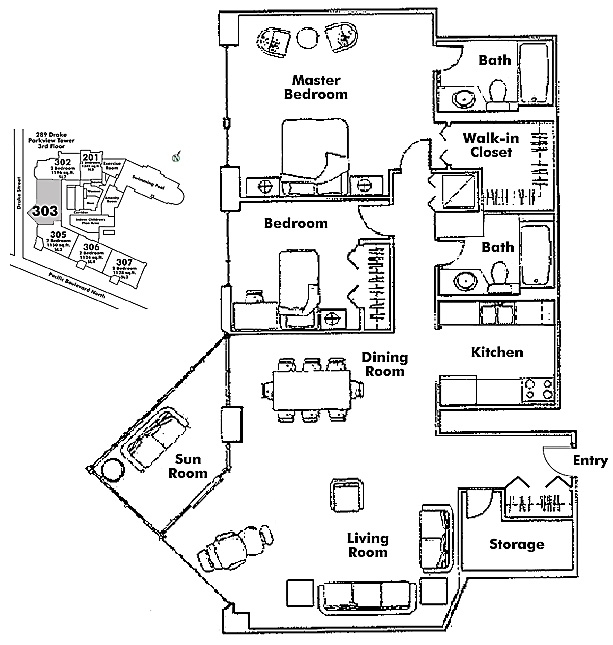 Floor plan 303