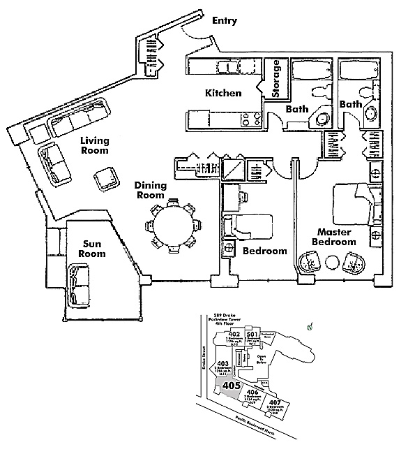 Floor plan 405