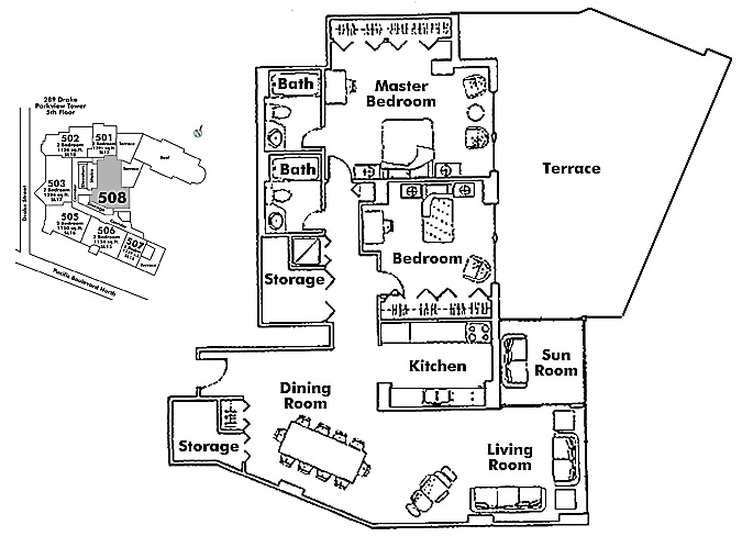 Floor plan 508