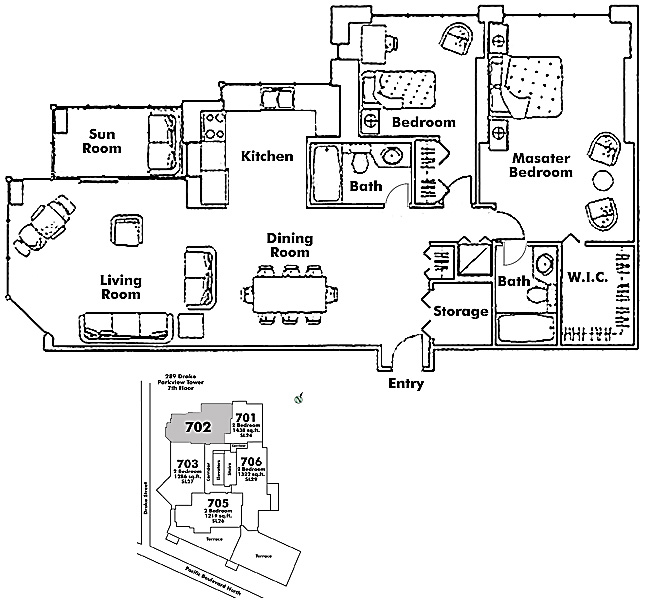Floor plan 702