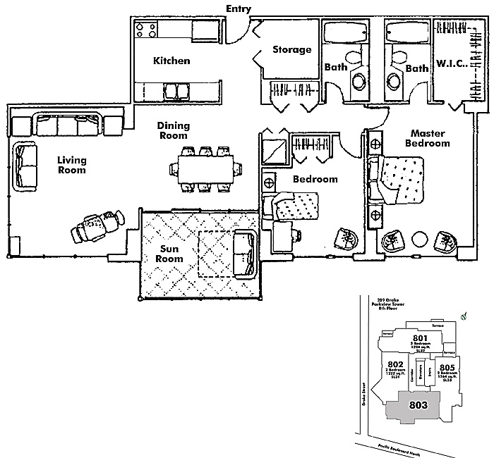 Floor plan 803