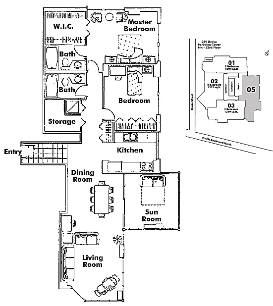 Floor plan 2105