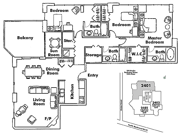 Floor plan 2401