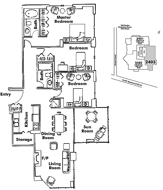 Floor plan 2403