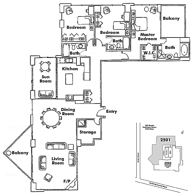 Floor plan 2501