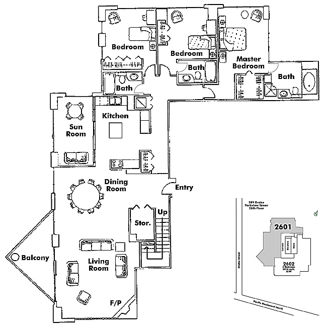 Floor plan 2601