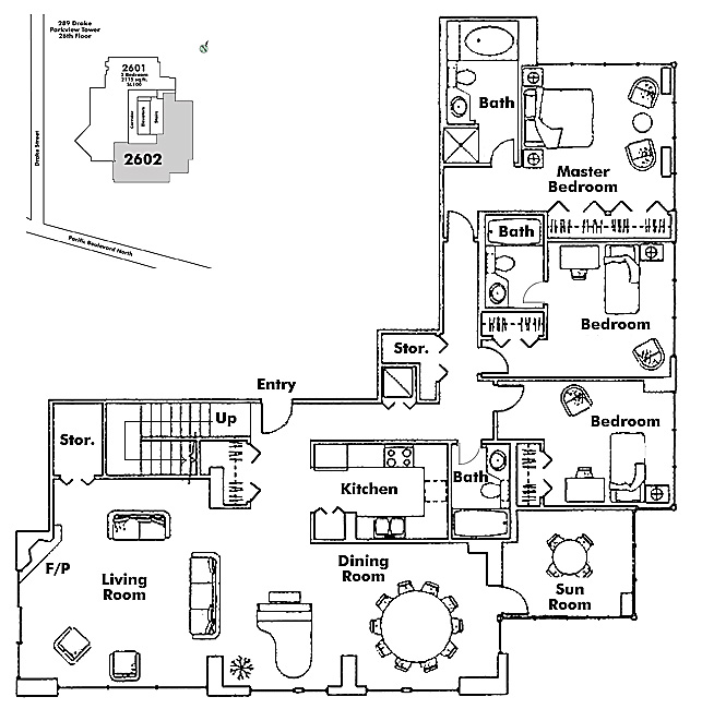 Floor plan 2602