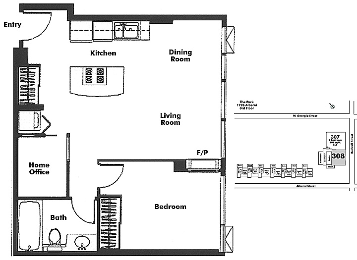 Floor plan 308