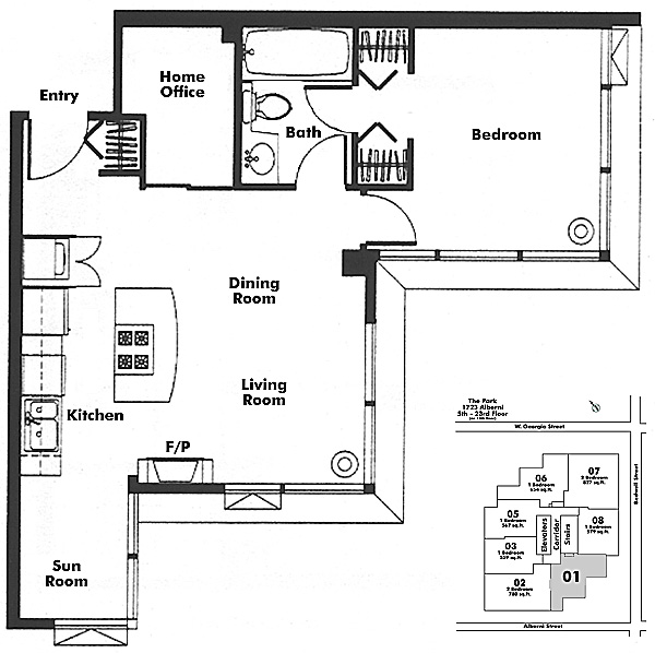 Floor plan 2101