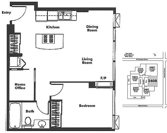 Floor plan 2408