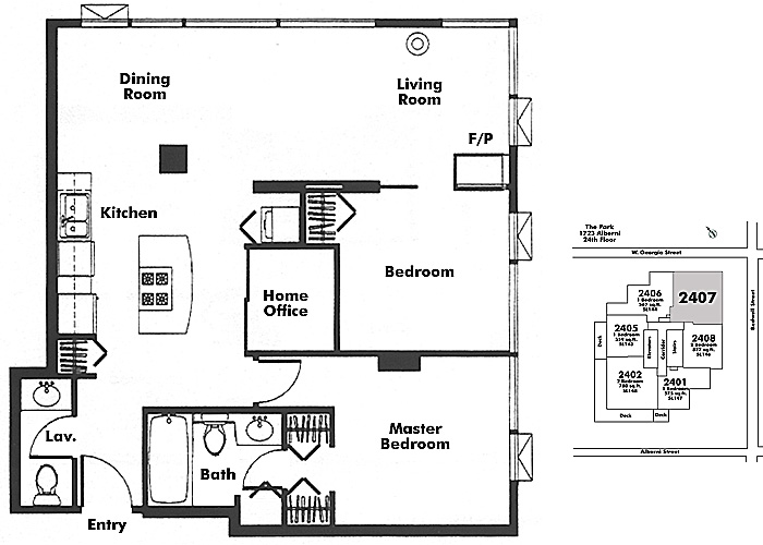 Floor plan 2407