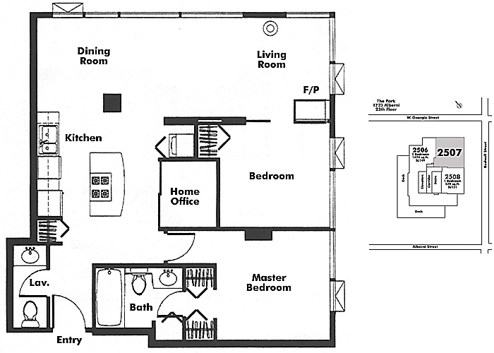 Floor plan 2507