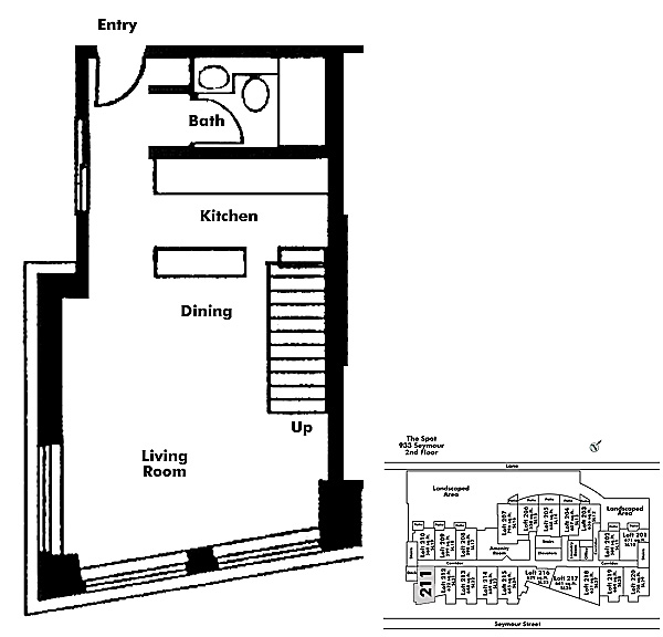 Floor plan TH211