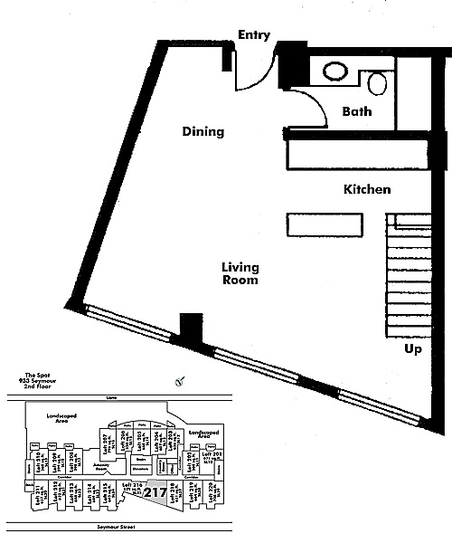 Floor plan Loft217