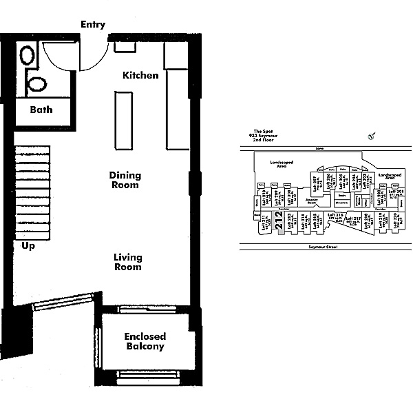 Floor plan Loft212