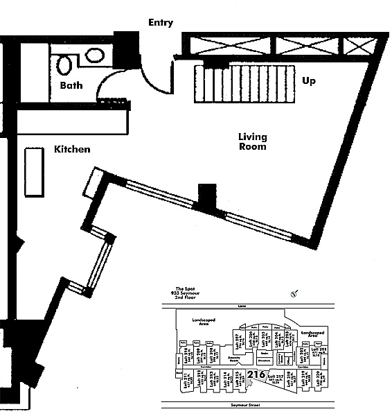 Floor plan Loft216