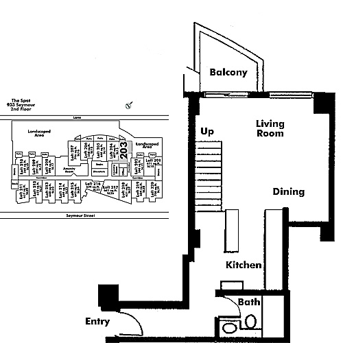 Floor plan Loft203