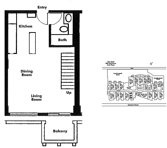 Floor plan Loft215