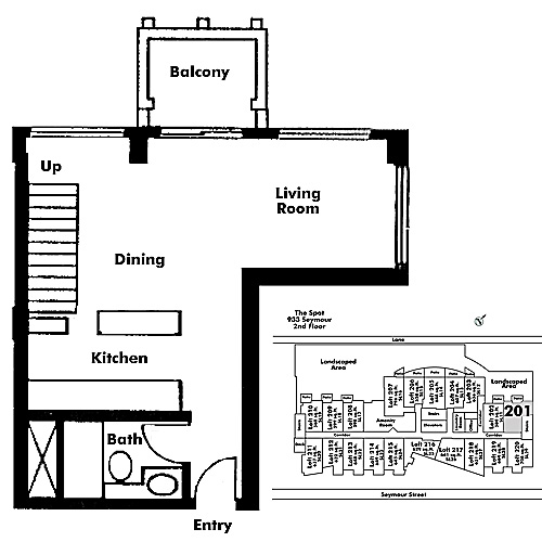 Floor plan Loft201